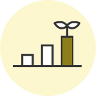 半数以上が長く安定的な3年以上の継続就業